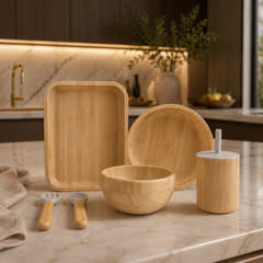 BABY DISHES® (Natural Bamboo)
